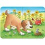 Primul meu puzzle animale 2/4/6/8 piese